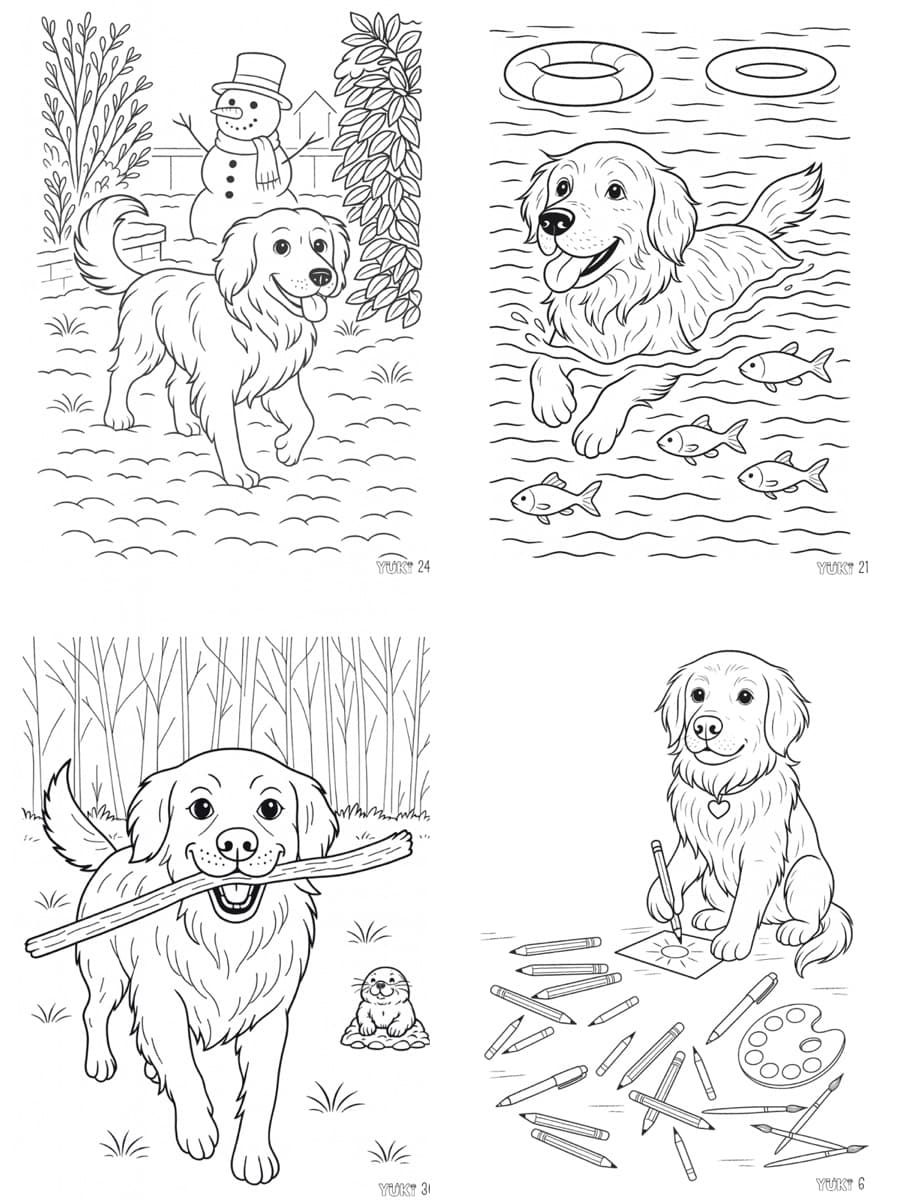 Couverture du livre de coloriage Yuki